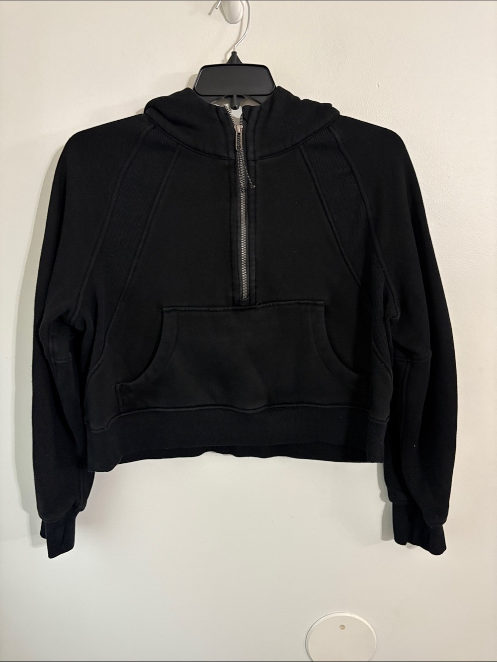 Lululemon scuba oversized half-zip Black Women's Hoodie Size XS/S